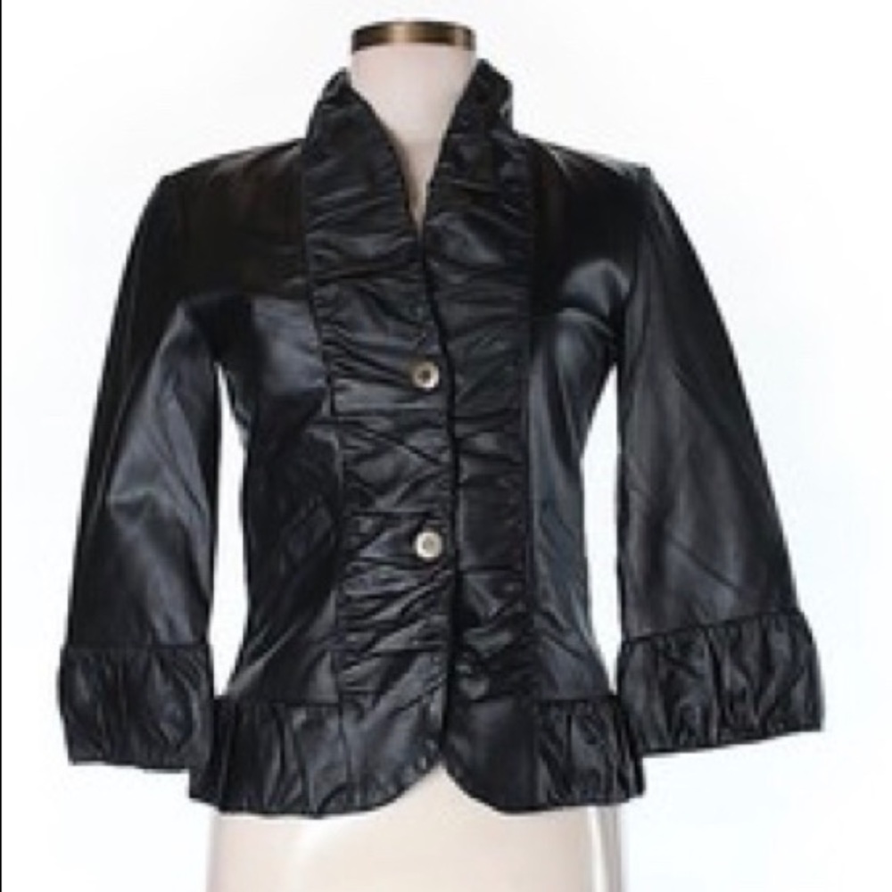 XCVI Leather jacket
