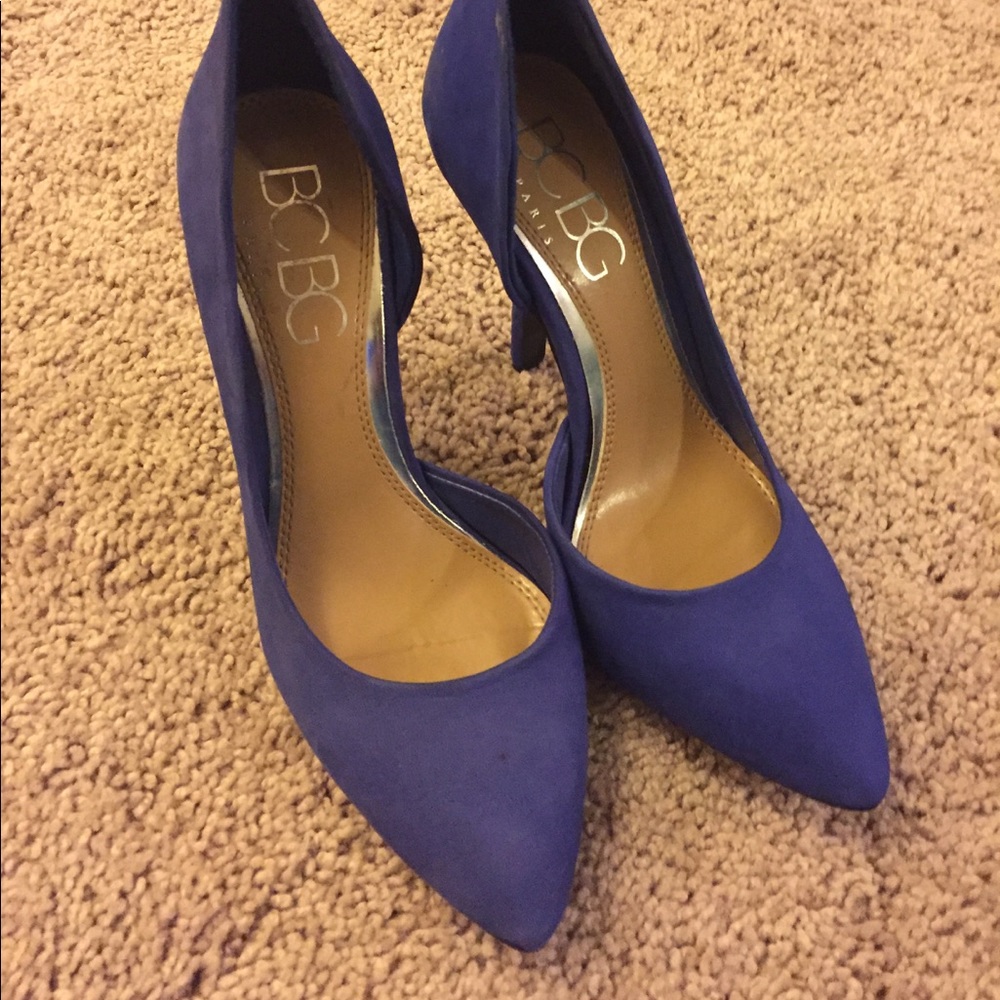 BCBG Royal Blue Heels