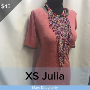 LuLaRoe Julia dress xs...... Sold
