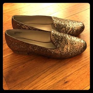 Bronze Seychelles loafers, size 10