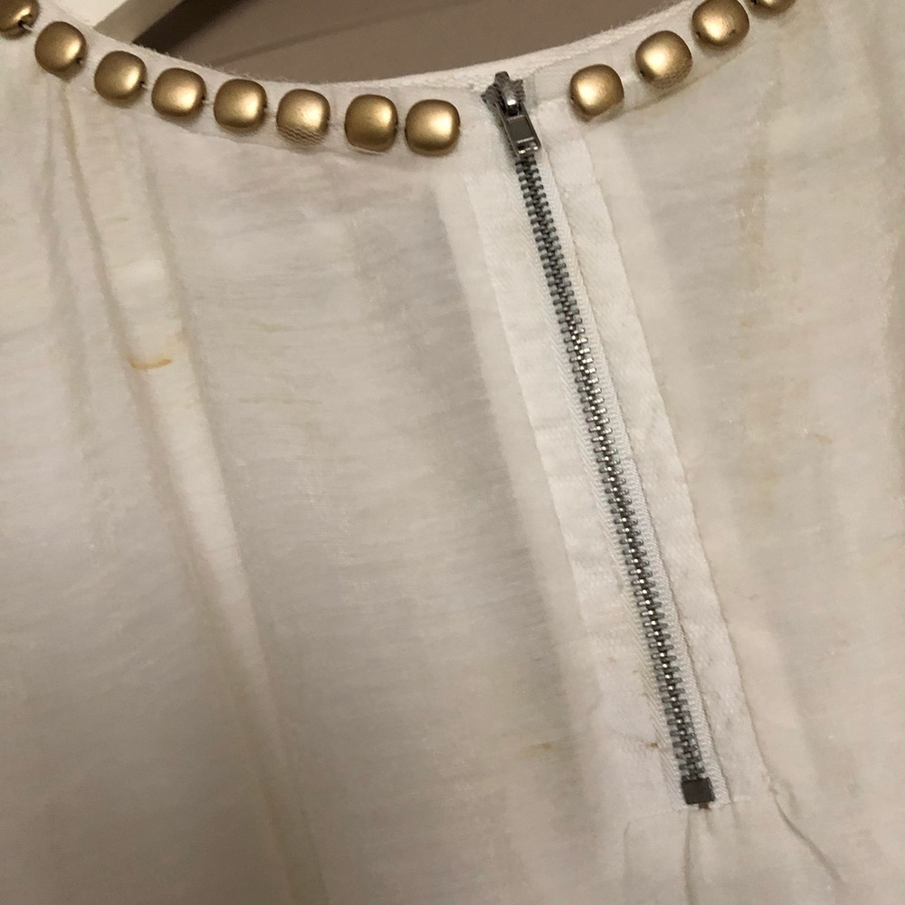 MM Couture Cream drape back top - Picture 4 of 4