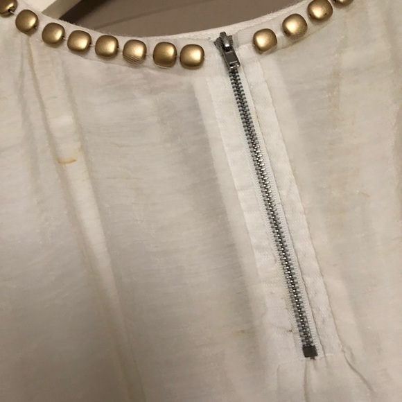 MM Couture Cream drape back top - Picture 4 of 4