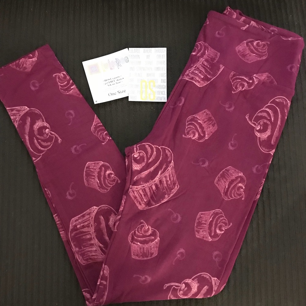 LuLaRoe Cupcake OS Leggings