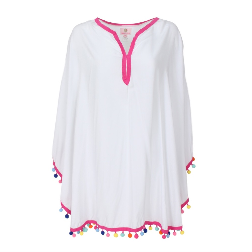 Marley Lilly Pom Pom Cover-Up