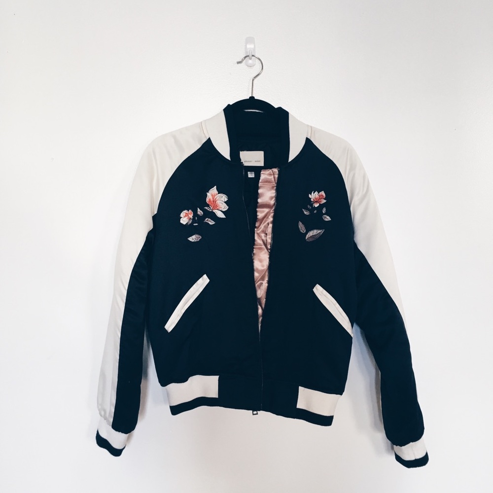Silence + Noise Bomber Jacket