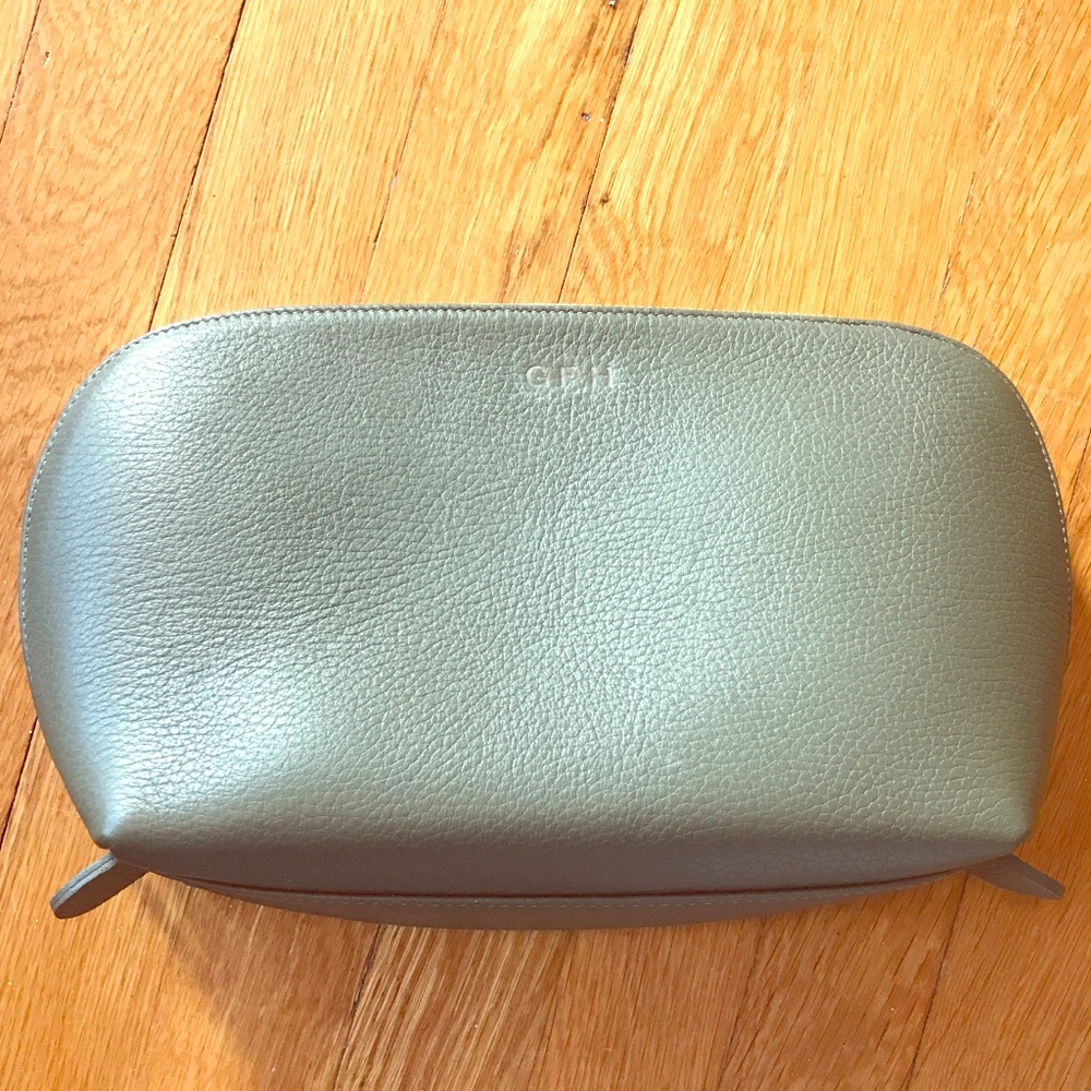 Large Leather Travel Case
