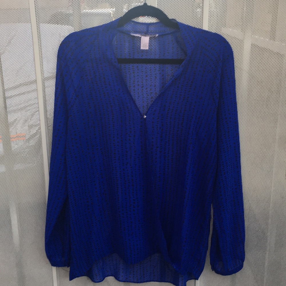 Forever 21 Blue/Black Top