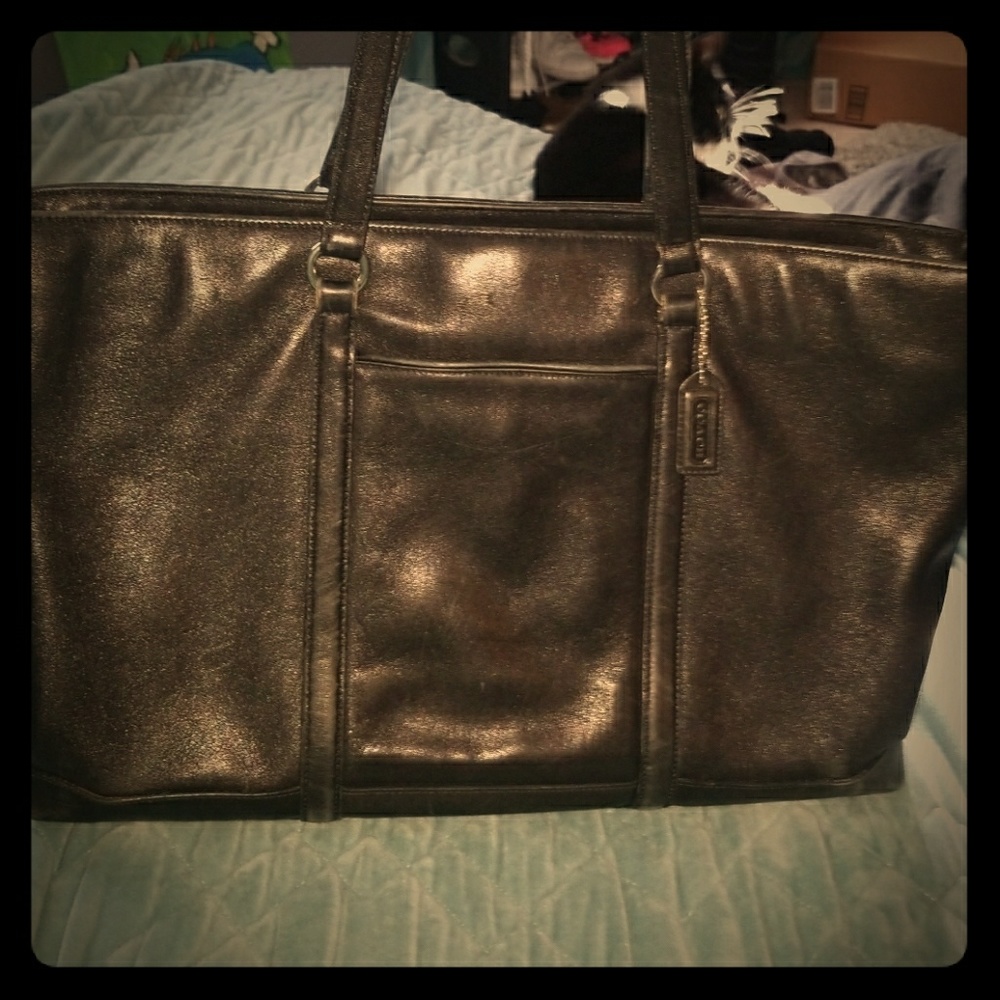 Authentic Coach Large Tote Bag
