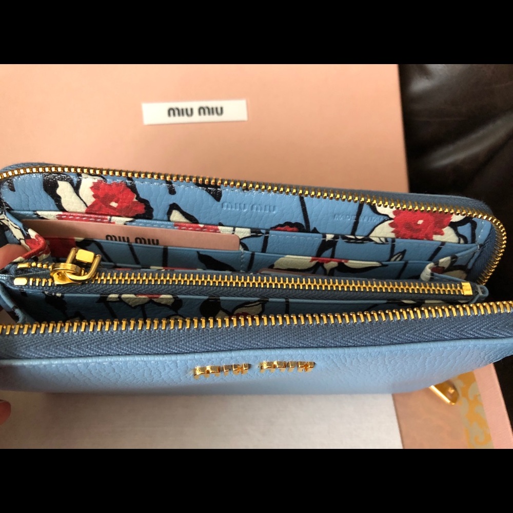 New, Never Used Miu Miu Wallet. - image 7