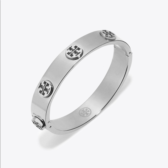 Tory Burch Metal Logo Bracelet stainless steel - Picture 3 of 7