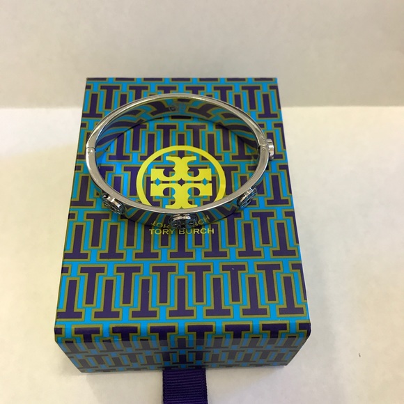 Tory Burch Metal Logo Bracelet stainless steel - Picture 6 of 7