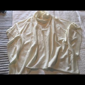 Turtleneck Poncho Style Sweater