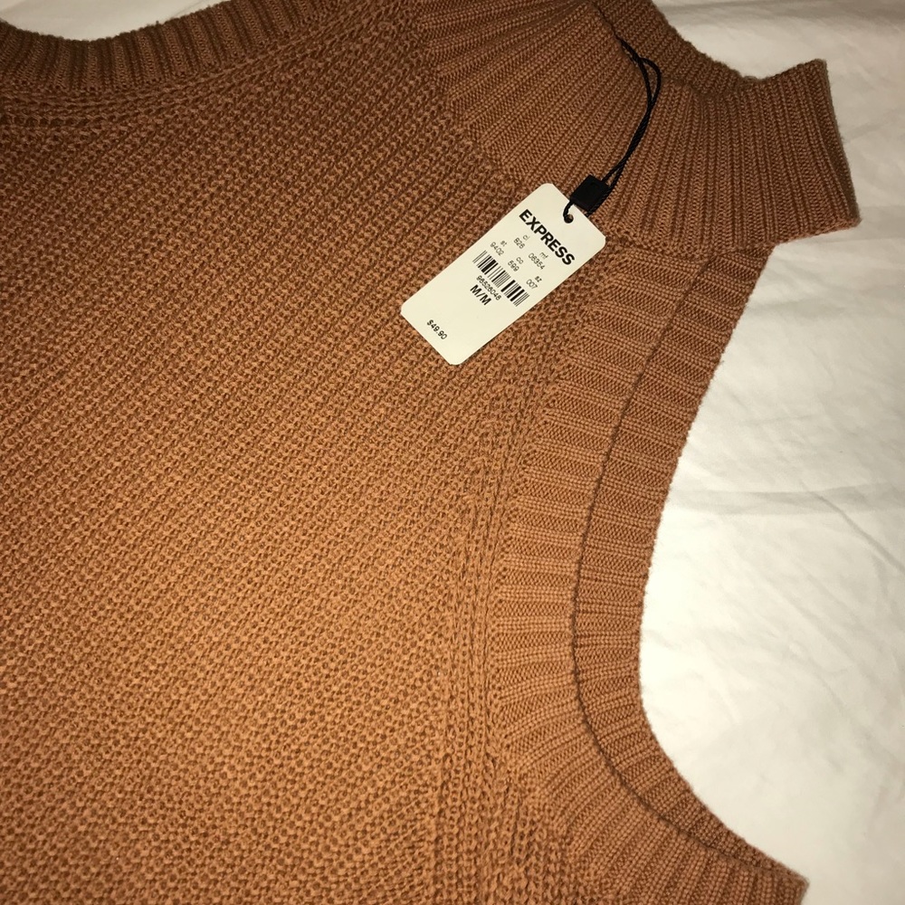 Cold shoulder sweater