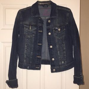 Aeropostale Dark Wash Denim Jean Jacket
