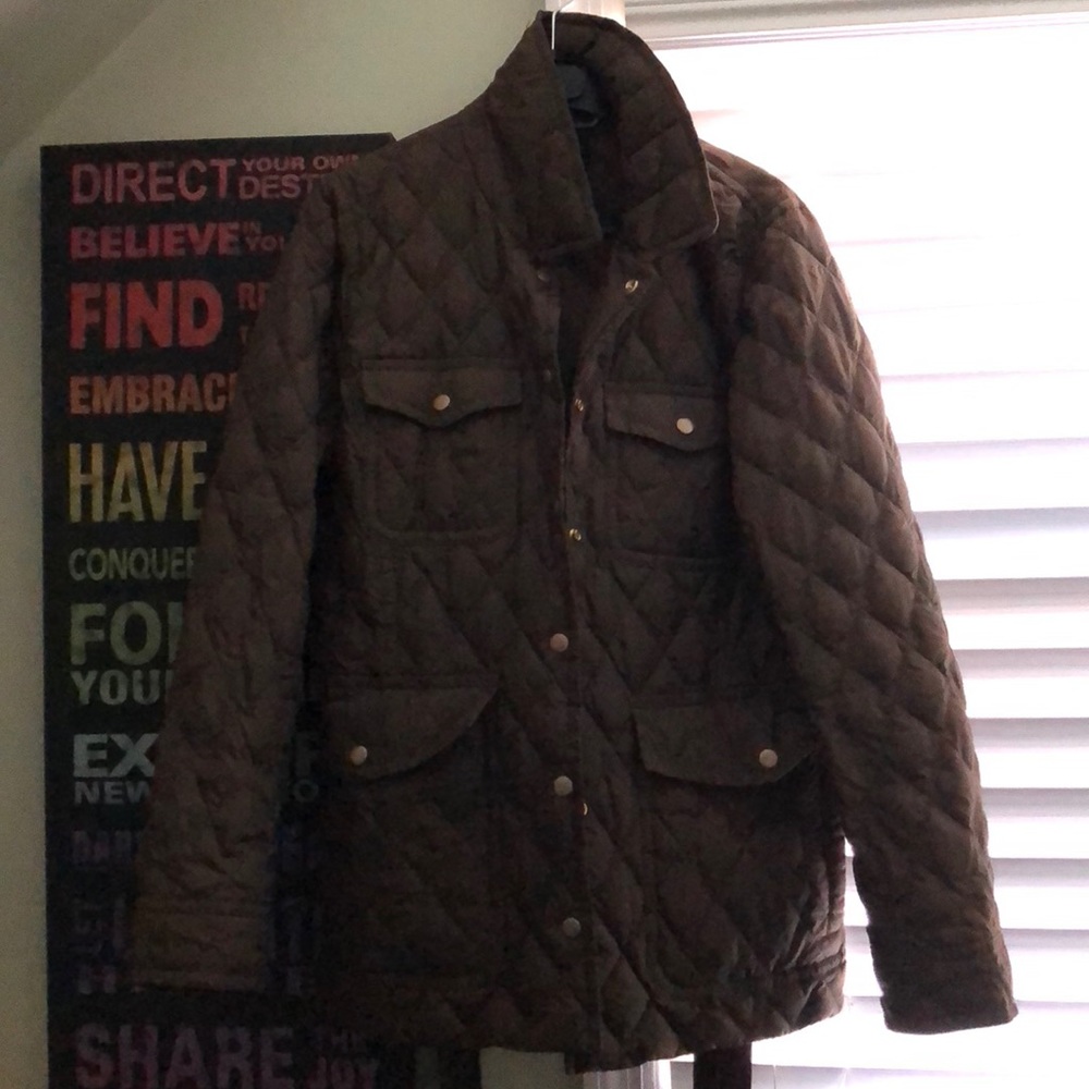 Green j.crew jacket