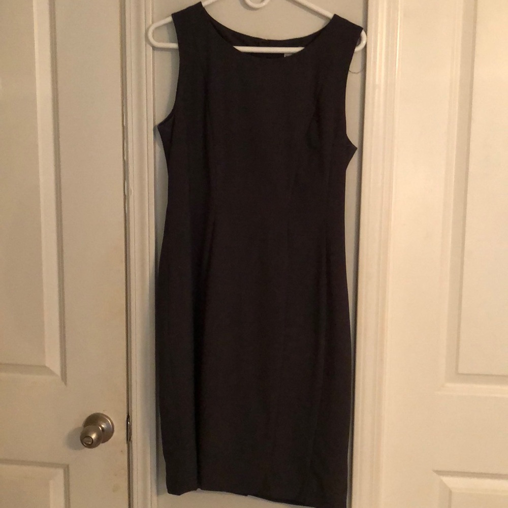 Dark grey professional wear dress