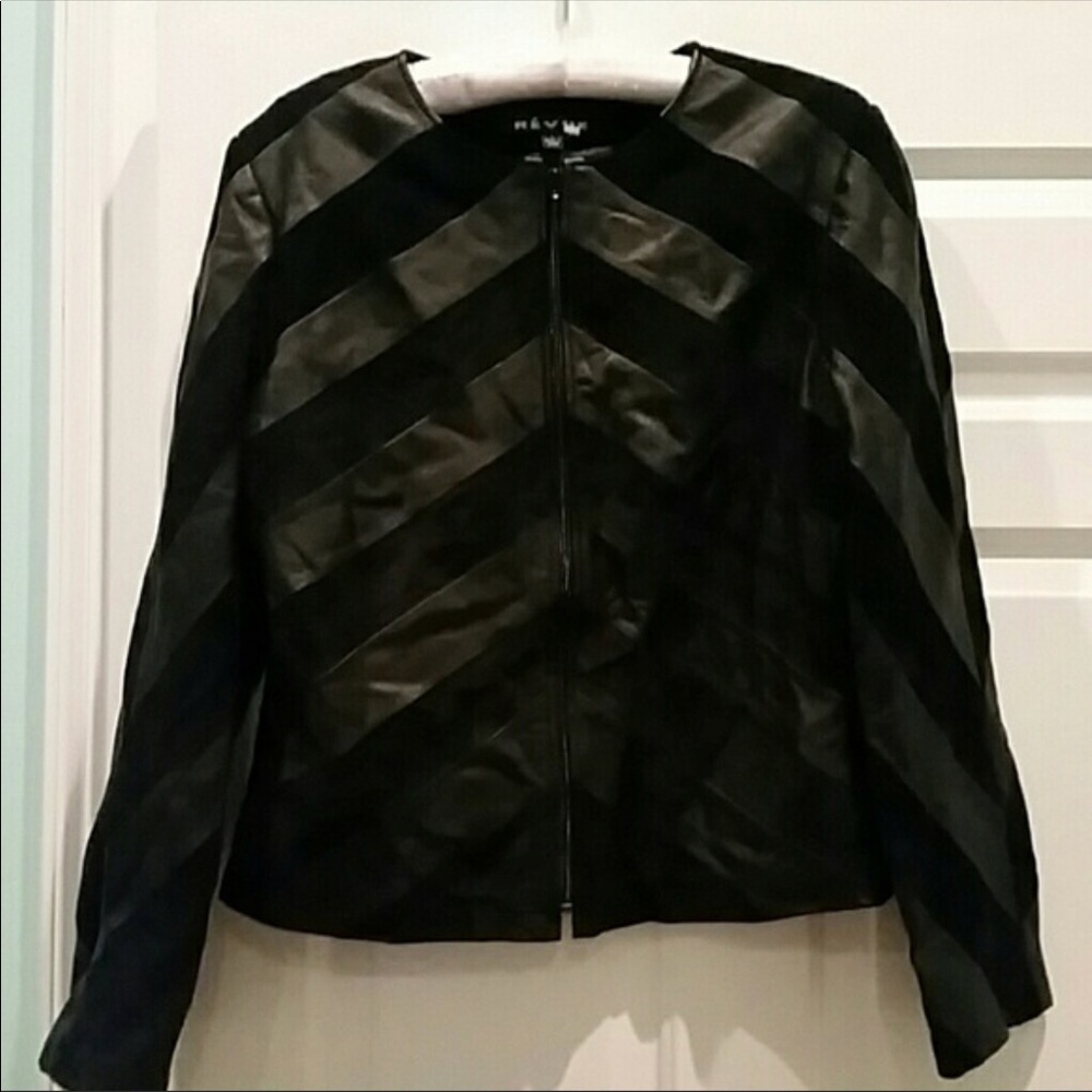 Leather jacket