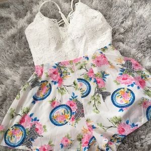 Floral romper