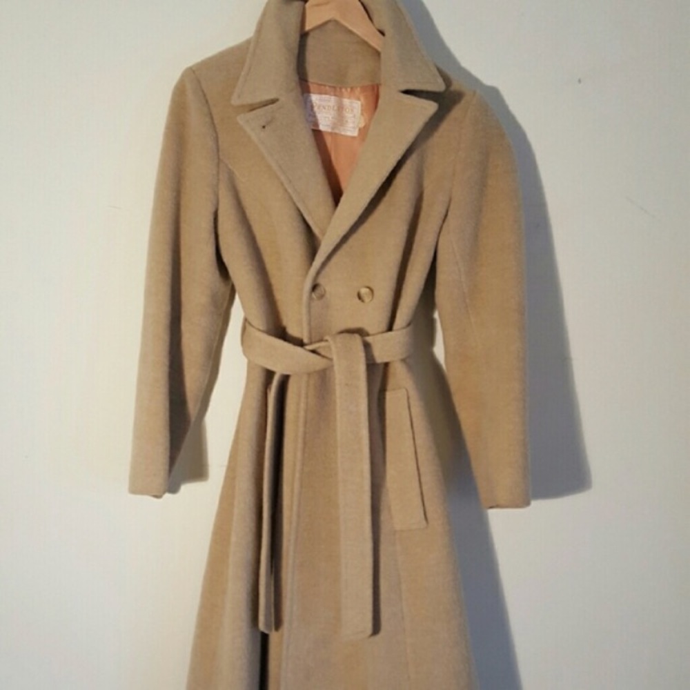 Pendleton long wool coat