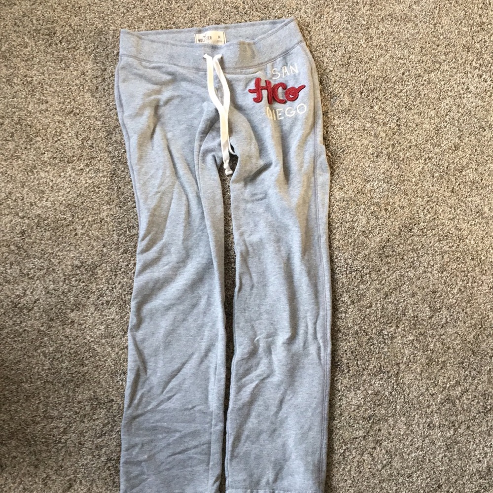 Hollister Gray Sweatpants size medium