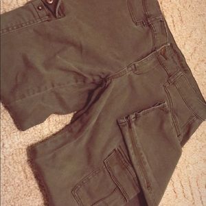 Maurices Skinny Army Green Pant