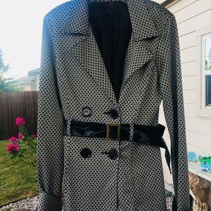 NWOT CUTE COAT WITH BELT XOXOXO