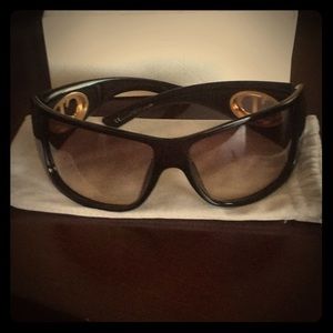 Brown N Gold Sunglasses 😎