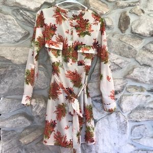 Collective Concepts Piperlime Floral Shirt Dress