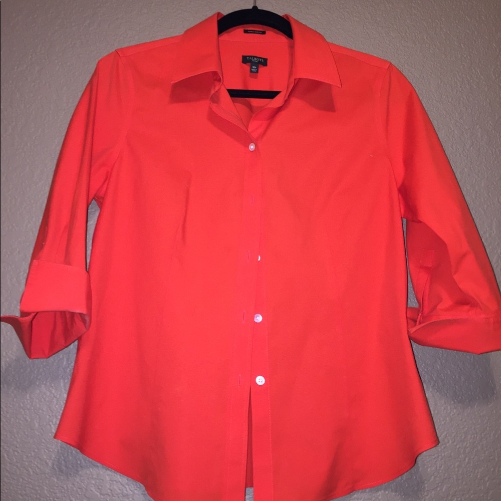 TALBOTS, beautiful color 3/4 lenght Perfect Cond.