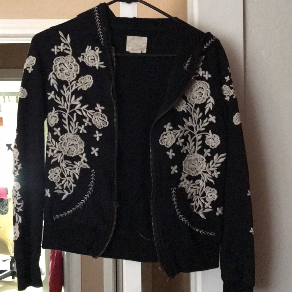 Hoodie sweater jacket