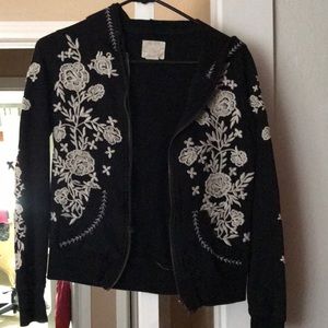 Hoodie sweater jacket