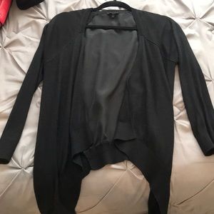 Black drapey cardigan