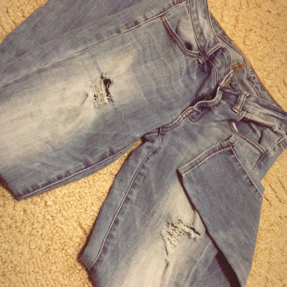 A&E Light Wash Jeggings