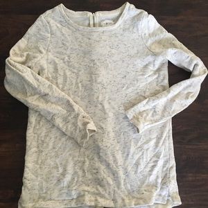Lou and Grey sweater with zipper back