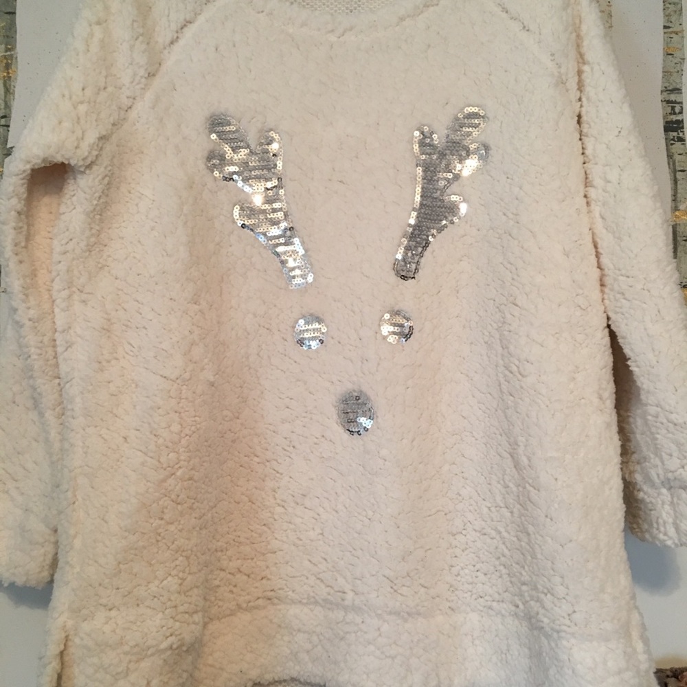 Reindeer sweater!