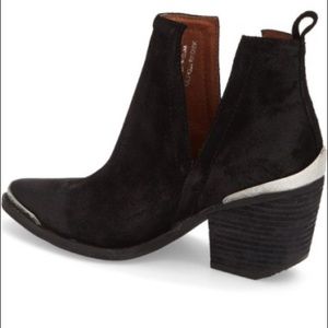 Jeffrey Campbell Cromwell Matte Snake Boot