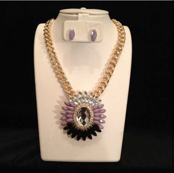 Tri Color Pendant Solid Link (Grey) - Picture 1 of 3