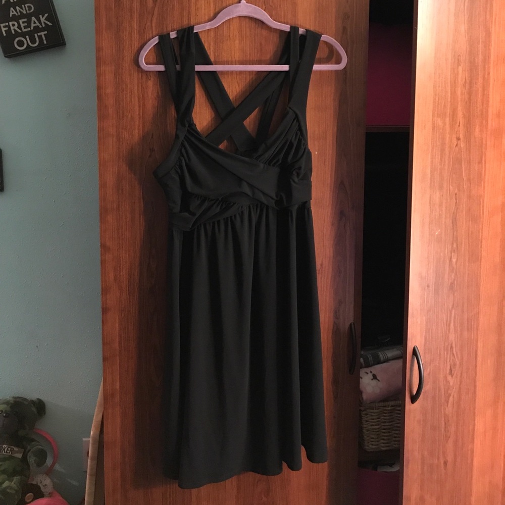 Black torrid holiday dress