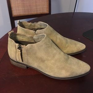 “Restricted” Brand Taupe Bootie Size 7.5