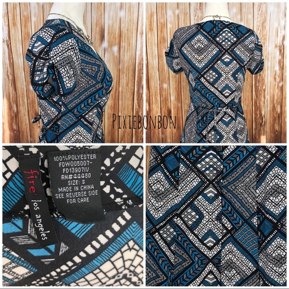 Fire Los Angeles Button Maxi Dress - Picture 3 of 4