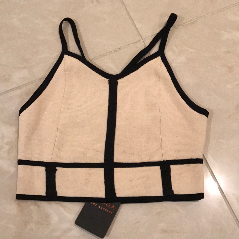J.O.A LOS ANGELES CROP TOP-- BRAND NEW