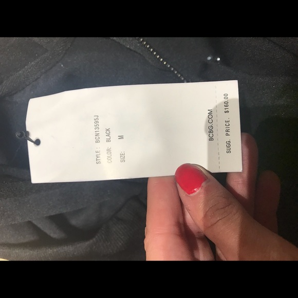 BCBG black jacket new w tags - Picture 5 of 5