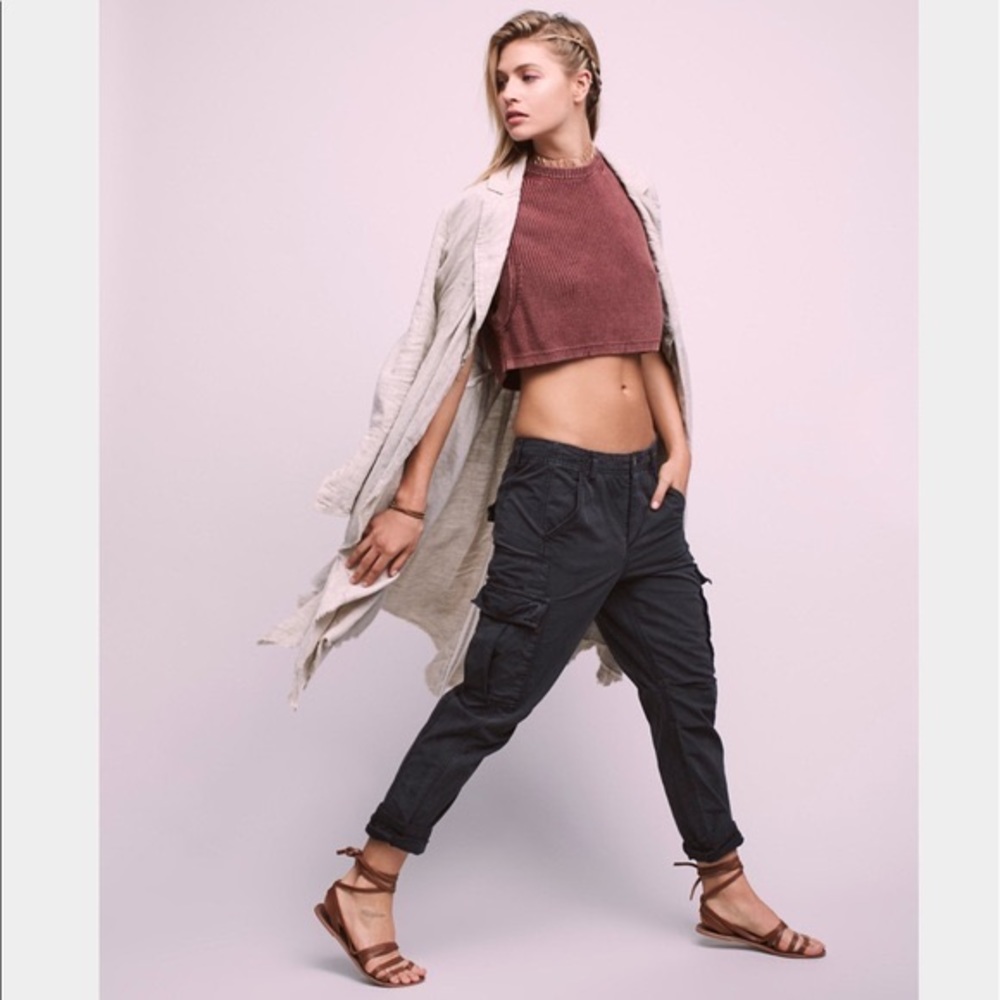 Free People Wild Nothing Rugged Pants NWT