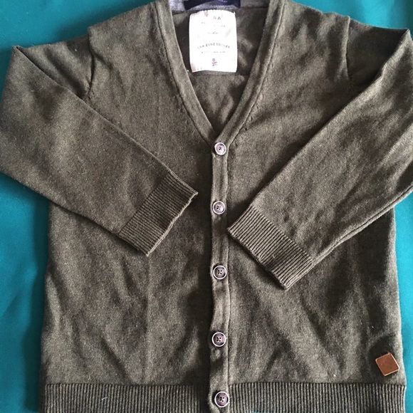 Zara Other - Zara cardigan dark green size 5