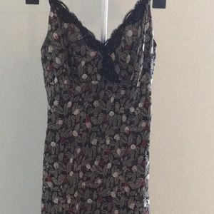 Nine West Size 2 Red Beige Brown Dress