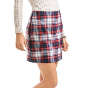 Vineyard Vines plaid skirt with tags!