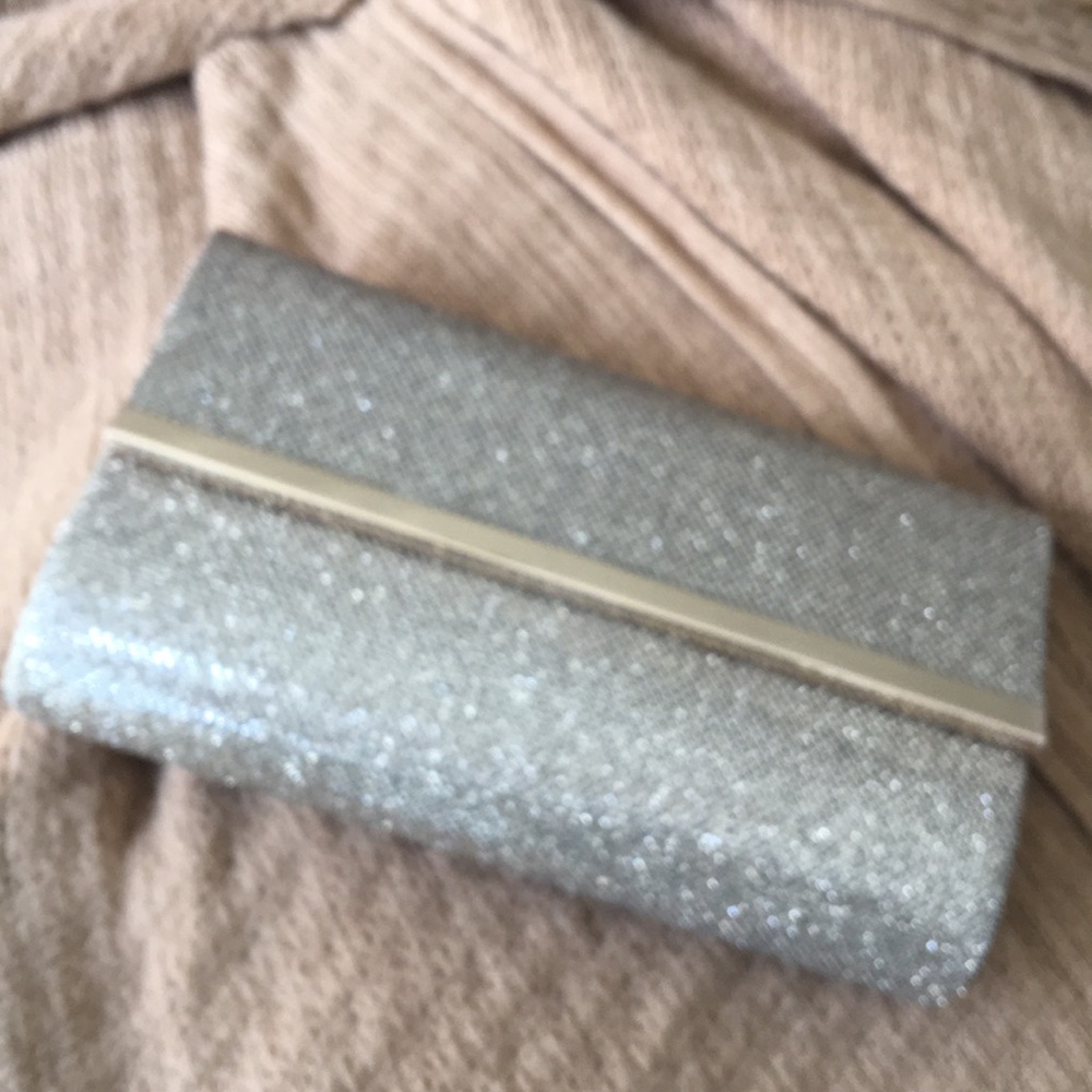 Gold Glitter clutch