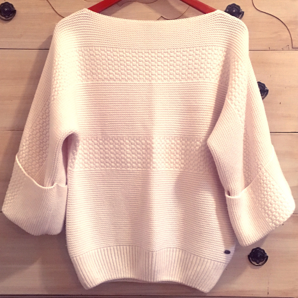 Lacoste Oversized Kimono sleeve sweater