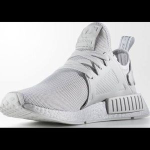 ADIDAS NMD’S WOMEN: GREY AND WHITE