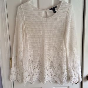 Crochet sweater